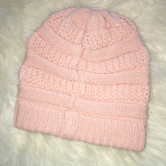 Pink OSFM Beanie - Picture 3 of 4